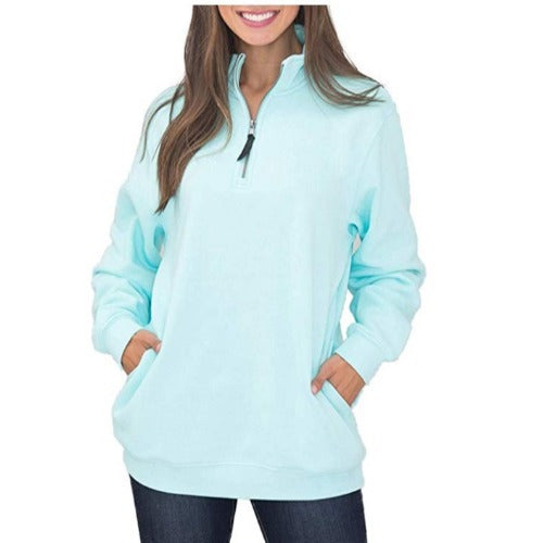 Sudadera con Cierre y Bolsillos de Manga Larga - Image 8