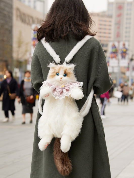 Mochila Muñeca de Peluche Ragdoll para Niñas - Diseño Adorable - Image 10