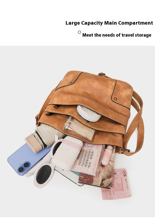 Bolso Bandolera Retro Multicapa PU - Diseño Minimalista de Alto Nivel - Image 29