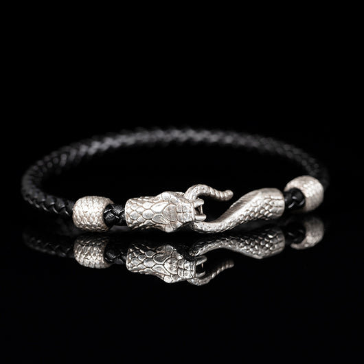 Pulsera de Cuero Personalizada Serie Serpiente - Regalo Exclusivo - Image 6