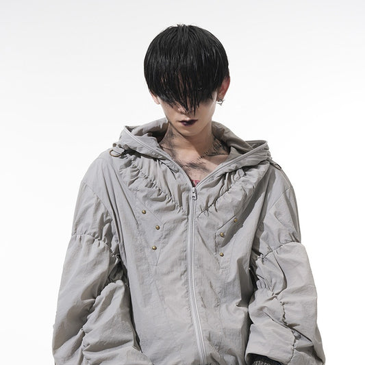 Chaqueta Impermeable con Capucha - Protección UV y Tecnología Antifrío