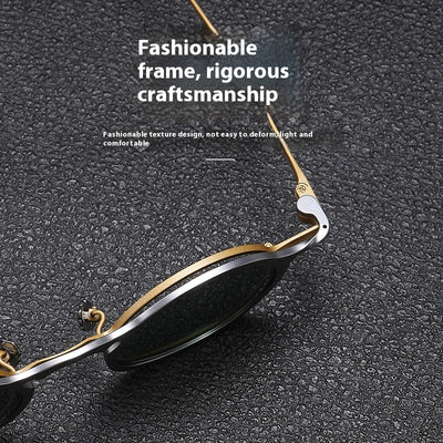 Organizador de Gafas Retro Redondo de Diseño Artístico - Image 4