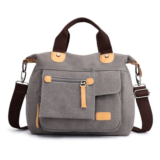 Bolsa de Lona Retro Casual para Mujer - Image 12