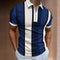 Polo Slim Fit a Rayas con Solapa Clásica para Hombre