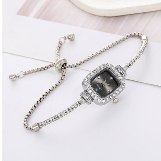 Reloj de Diamantes Cuadrado para Mujer de Moda - Image 7