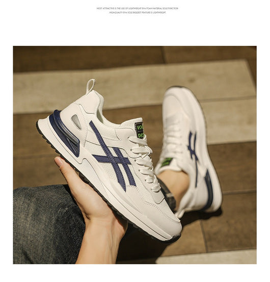 Zapatillas de Correr Retro Mesh Respirable para Hombre Verano - Image 9