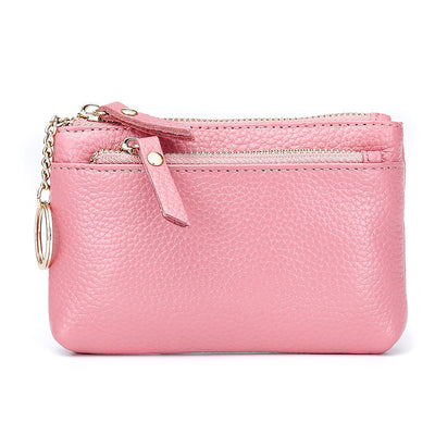 Cartera Compacta de Cuero Genuino con Cierre de Dama - Image 10