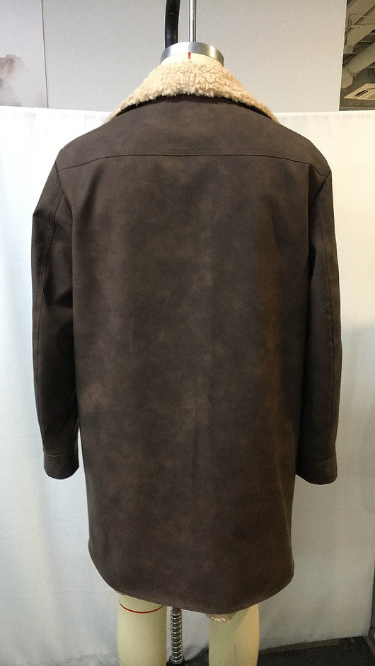Chaqueta Casual de Gamuza Vintage para Hombre - Image 7