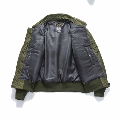 Chaqueta de Algodón con Cuello de Pelaje Grueso para Hombre - Image 5