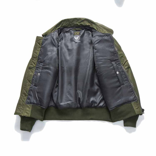 Chaqueta de Algodón con Cuello de Pelaje Grueso para Hombre - Image 5