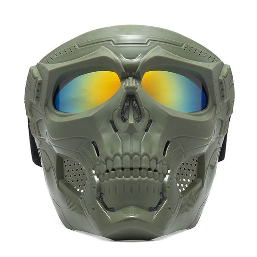 Gafas de Motociclismo Antiaire con Diseño Calavera Unisex - Image 14