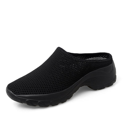 Pantuflas Plataforma Talla Grande para Mujer - Diseño Fashion con Malla Transpirable - Image 6