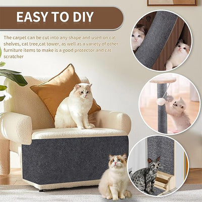 Tapete Rascador Adhesivo para Árbol de Gatos