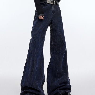 Jeans Retro Micro Acampanados para Hombre