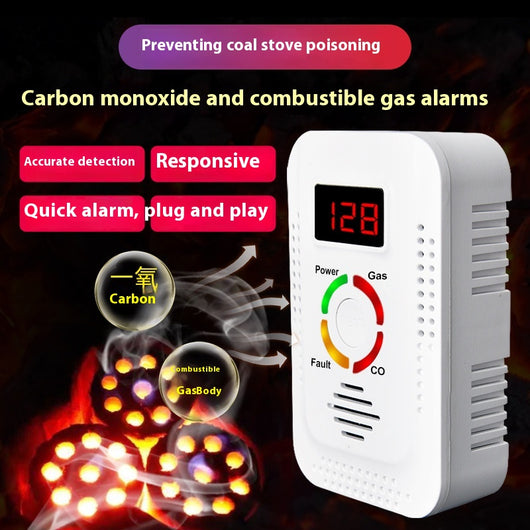 Detector de Monóxido de Carbono y Gas Natural para el Hogar - Image 2
