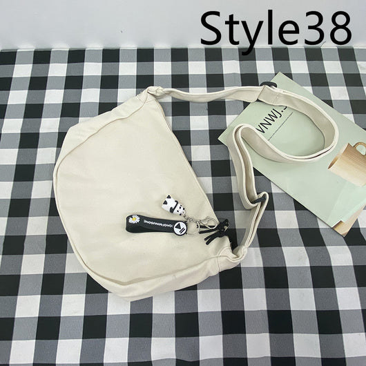 Bolsa Mensajero de Lona para Hombre - Bolso de Hombro Ligero y Versátil - Image 40