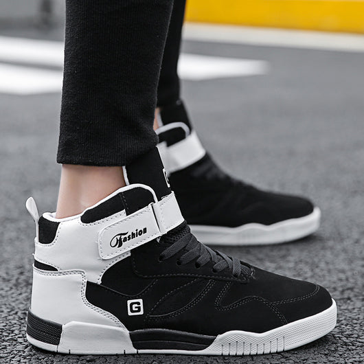 Tenis Casuales Altos para Hombre Talla Grande - Otoño Invierno - Image 11
