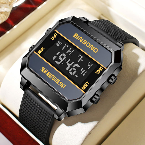 Reloj Deportivo Digital Impermeable para Estudiantes y Hombres Activos