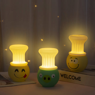 Lámpara Nocturna de Silicona con Luz Ambiental Recargable y Colores Personalizables - Image 9