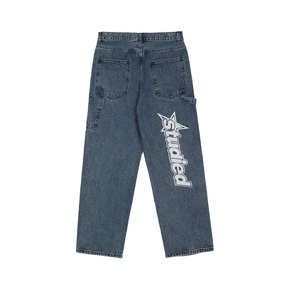 Jeans Rectos de Talle Alto Holgados con Corte Slim - Image 11