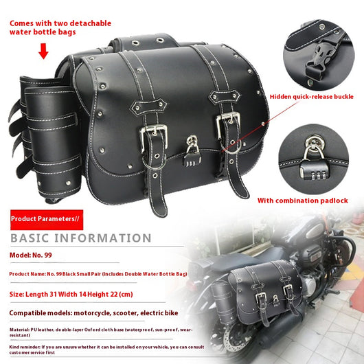 Bolsa Lateral Retro para Motocicleta y Vehículos Eléctricos - Image 11