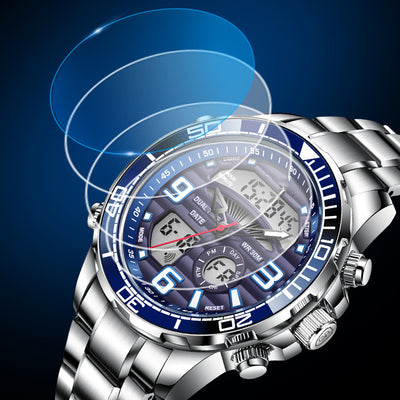 Reloj Deportivo Dual con Pantalla Digital y Analógica - Image 4
