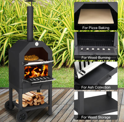 Horno para Pizza y Asados de Carbón Premium - Image 5