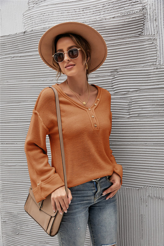 Suéter Pullover de Acrílico Liso para Mujer - Otoño Invierno - Image 14