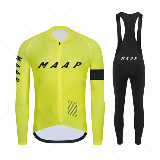Jersey Térmico de Ciclismo Manga Larga para Primavera y Otoño - Image 19