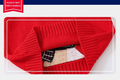 Suéter Navideño Grueso con Reno Cartoon - Abrigo Cálido para Invierno - Image 11