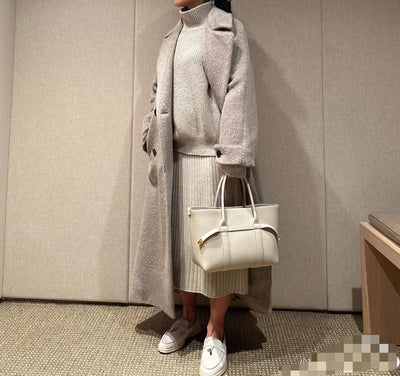 Bolso de Cuero Genuino con Asa Simple para Mujer - Image 22