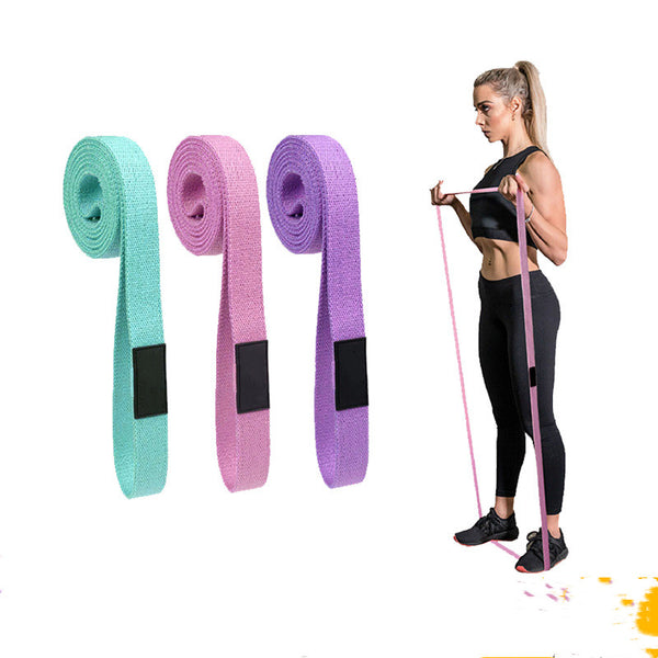 Cinturón Elástico Levantador de Cadera con Anillo de Tensión para Yoga y Fitness