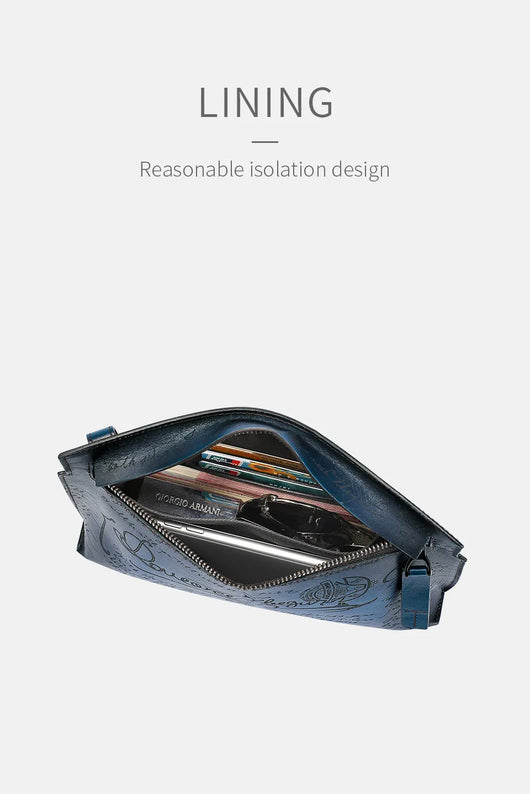 Cartera de Cuero Personalizada para Hombre - Clutch Elegante - Image 8