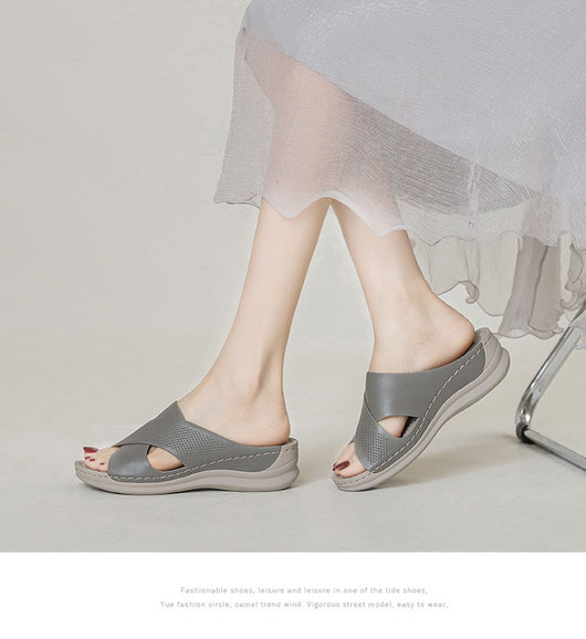Sandalias Tipo Slide con Plataforma Gruesa y Diseño Pez para Mujer - Image 7