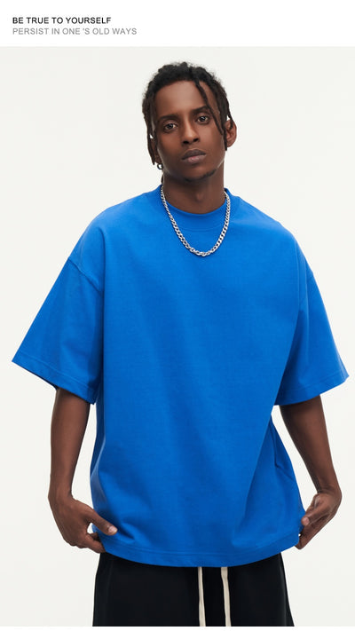 Camiseta Básica de Algodón Puro para Hombre - Cuello Redondo Premium - Image 20