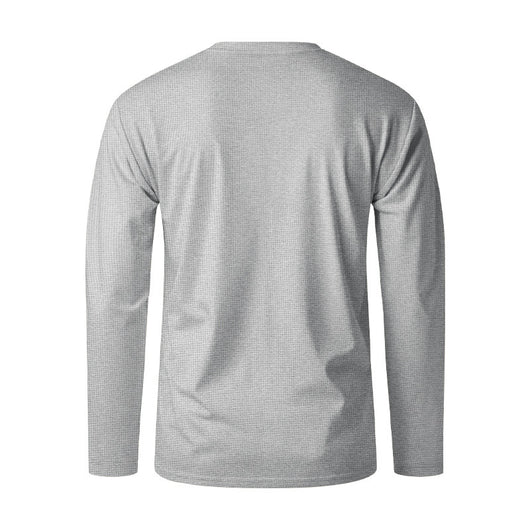 Polera Cuello Redondo Textura Waffle para Hombre - Image 19