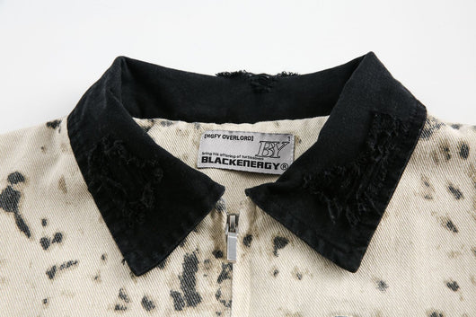 Chaqueta Pesada Estilo Retro Americano Corte Limpio - Image 7