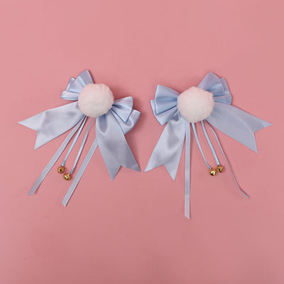 Diadema Blanca con Moño y Campana - Accesorio Adorable - Image 15
