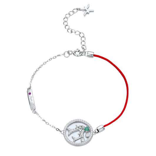 Pulsera Esmeralda Piscis Plata 925 Diseño Original Constelación - Image 7