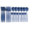 24 Piezas Azul