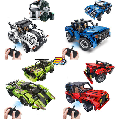 Modelo de Auto Armable con Bloques de Partículas Pequeñas - Image 7