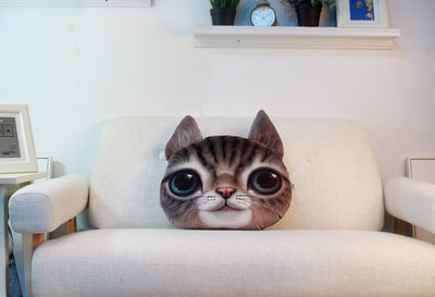 Almohada Gato de Peluche para Sofá y Cama - Image 13