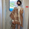 Women's Reversible Double-Sided Shawl - Versatile Elegance