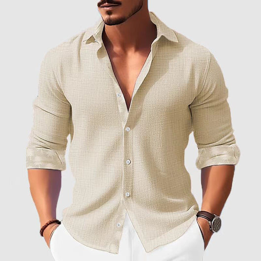 Camisa de Manga Larga Estampada para Hombre - Image 17