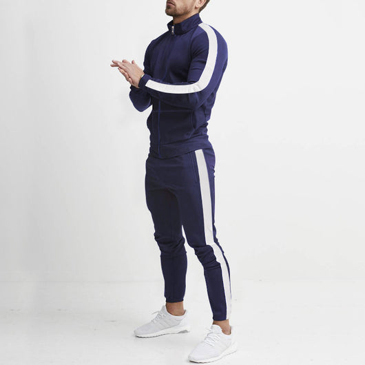 Conjunto Deportivo con Capucha y Combinación de Colores Personalizada para Hombre - Image 34