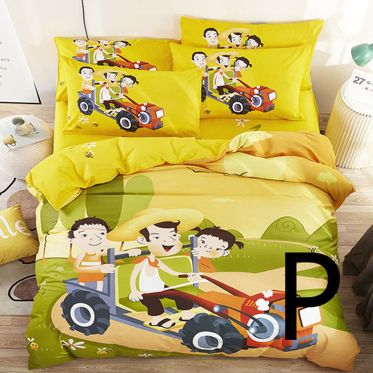 Juego de Sábanas Infantiles con Diseño de Dibujos Animados - Image 18