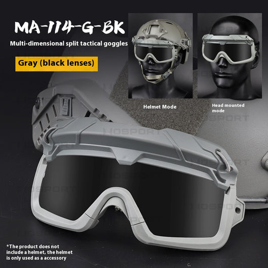 Gafas Tácticas Multifuncionales para Exterior - Dos Modos de Uso - Image 15