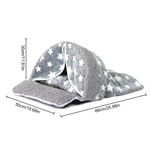 Cama Nido Térmico para Gatos - Saco de Invierno Acogedor con Diseño de Cueva - Image 2