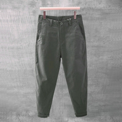 Pantalones Casuales Slim Fit Ligeros para Hombre - Perfectos para Verano - Image 9
