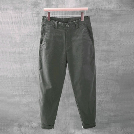 Pantalones Casuales Slim Fit Ligeros para Hombre - Perfectos para Verano - Image 9